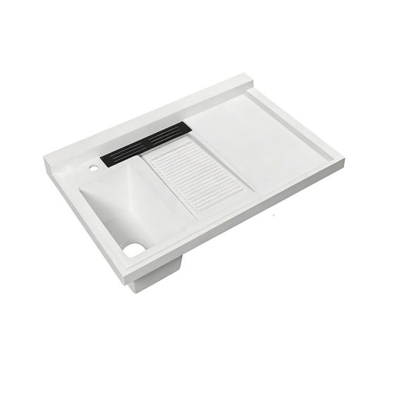LT-7129-2 white countertop-basins