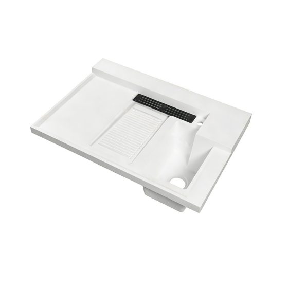 LT-7130 white countertop-basins