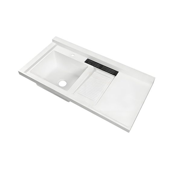 LT-7139-2 white countertop-basins