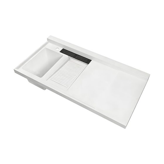 LT-7143-2 white countertop-basins