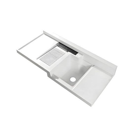 LT-7151 white countertop-basins