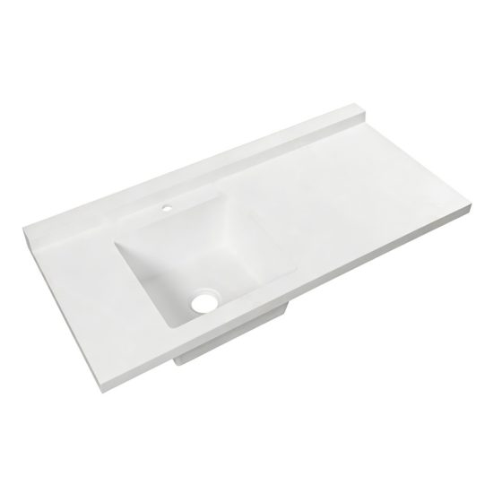 LT-7153 white countertop-basins