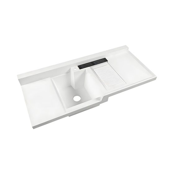 LT-7155 white countertop-basins