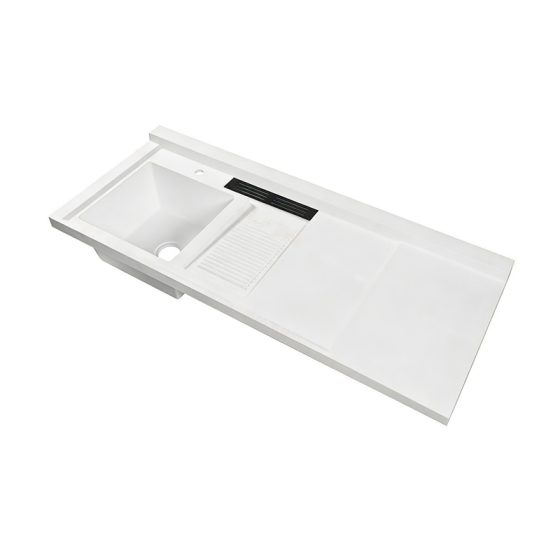 LT-7160 white countertop-basins