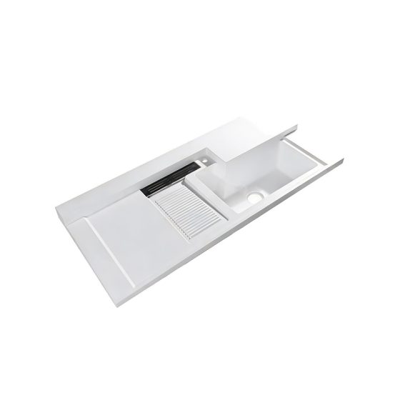 LT-7161 white countertop-basins