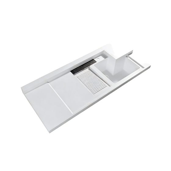 LT-7163 white countertop-basins