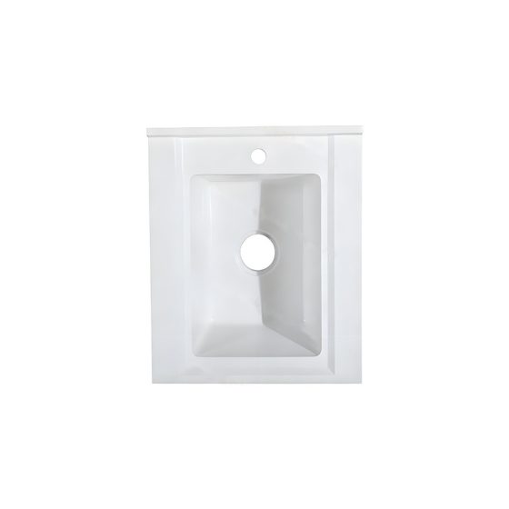 LT-7168 white countertop-basins