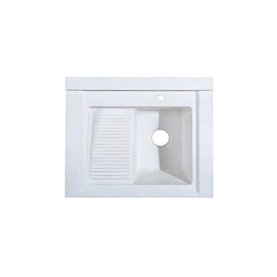 LT-7172 white countertop-basins