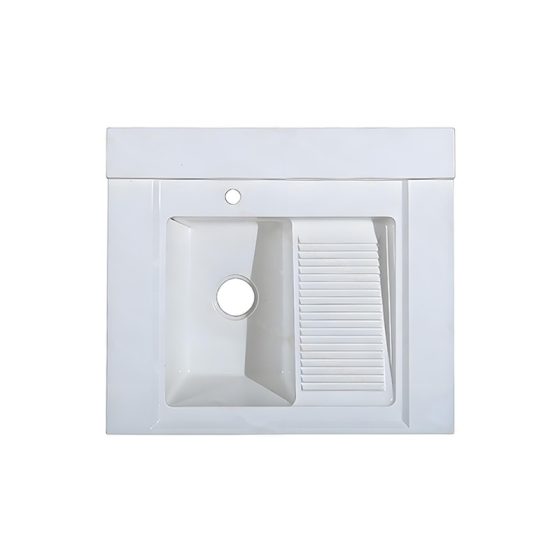 LT-7176 white countertop-basins