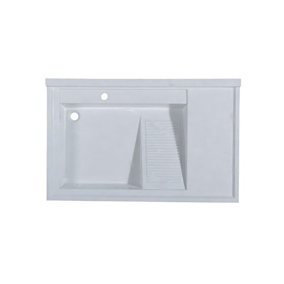 LT-7184 white countertop-basins