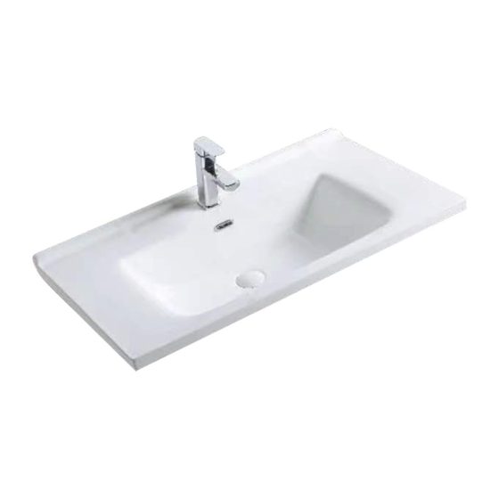LT-719D white countertop-basins