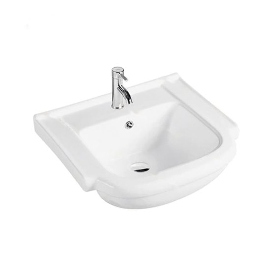LT-720 white countertop-basins
