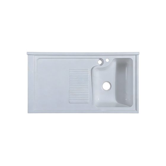 LT-7200 white countertop-basins