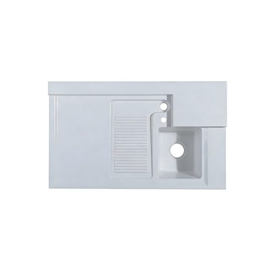 LT-7205 white countertop-basins