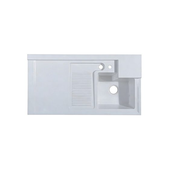 LT-7208 white countertop-basins