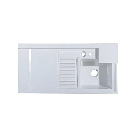 LT-7214 white countertop-basins