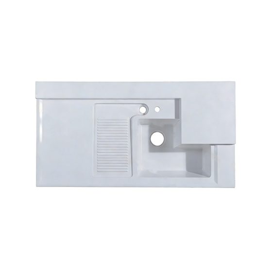 LT-7216 white countertop-basins