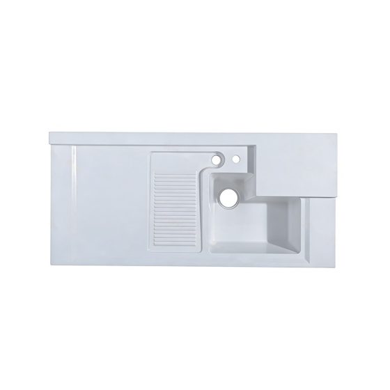 LT-7218 white countertop-basins