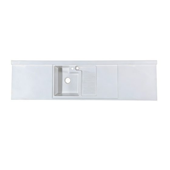 LT-7224 white countertop-basins