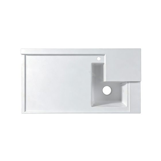 LT-7231 white countertop-basins