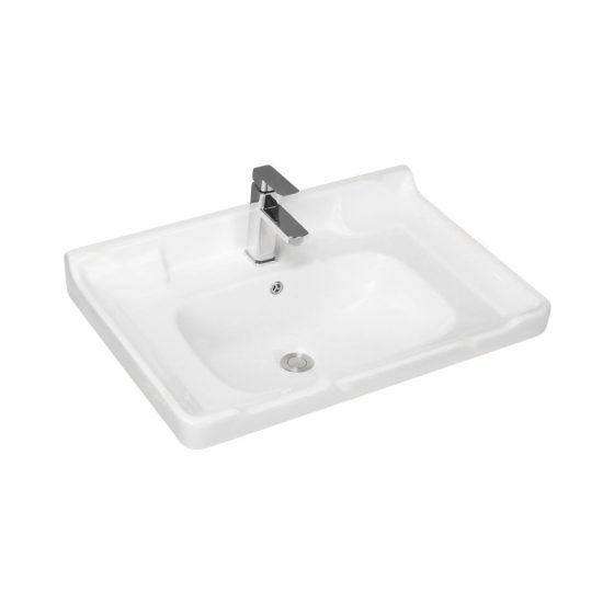LT-725-60A white countertop-basins
