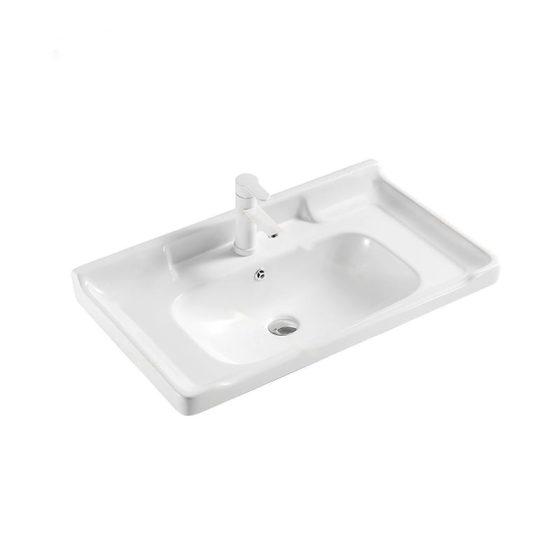 LT-725 white countertop-basins