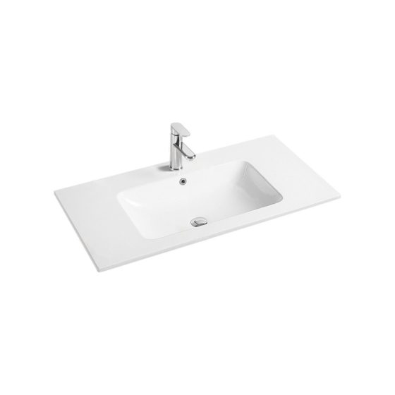 LT-726 white countertop-basins