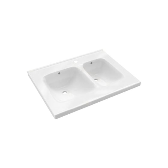 LT-732A white countertop-basins