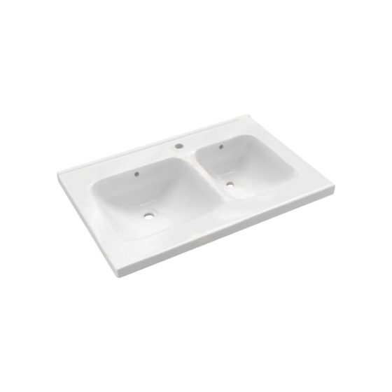 LT-732B white countertop-basins