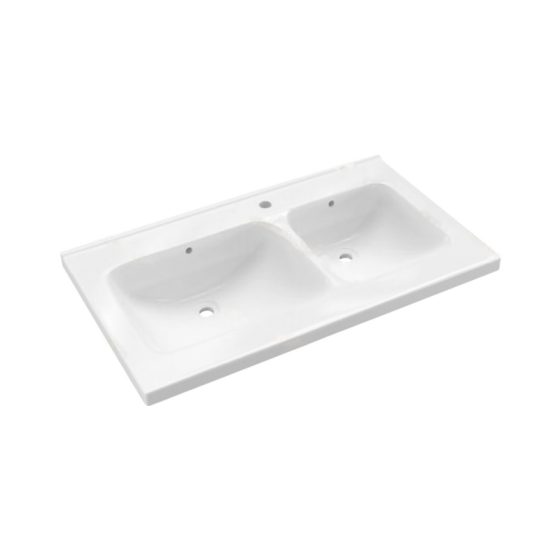 LT-732C white countertop-basins