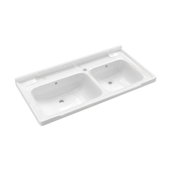 LT-733B white countertop-basins