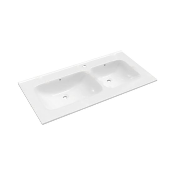 LT-735B white countertop-basins