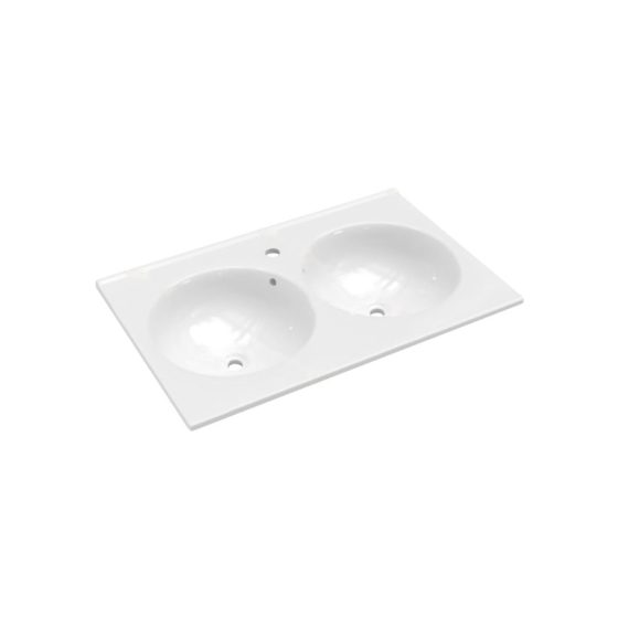 LT-736A white countertop-basins