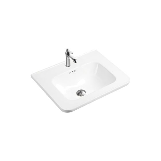 LT-738A white countertop-basins