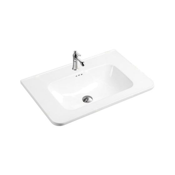 LT-738C white countertop-basins