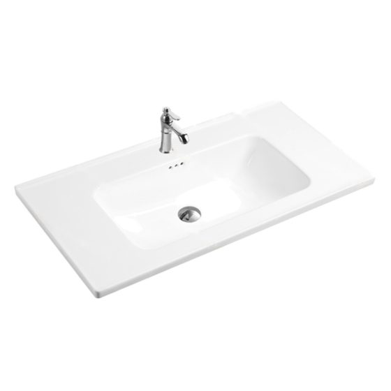 LT-739E white countertop-basins