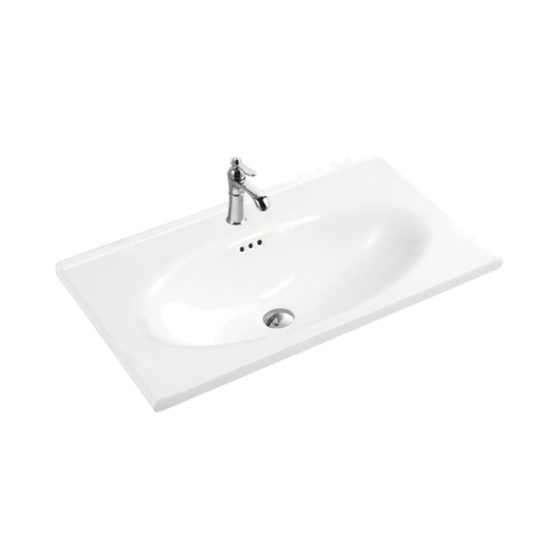LT-740A white countertop-basins