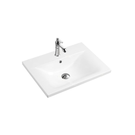 LT-741A white countertop-basins
