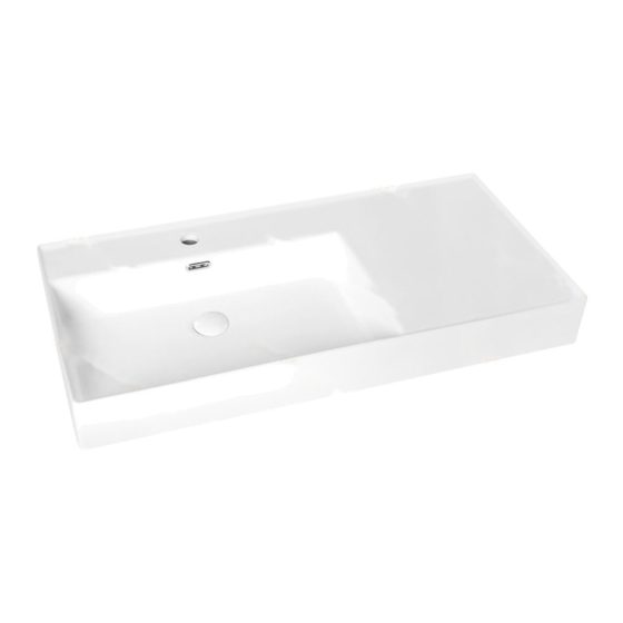 LT-746D white countertop-basins