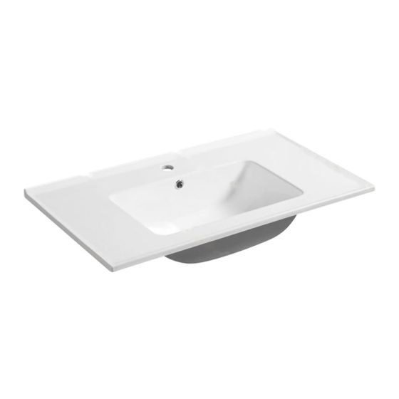 LT-748 white countertop-basins