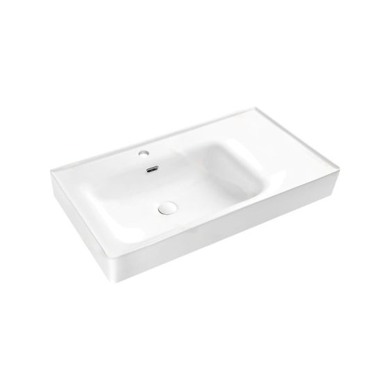LT-763BL white countertop-basins