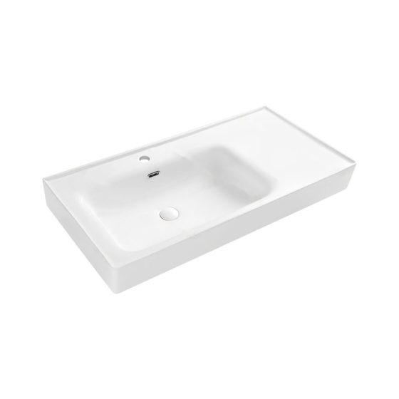 LT-763CL white countertop-basins