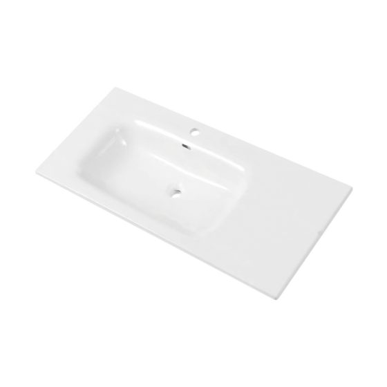LT-765L white countertop-basins