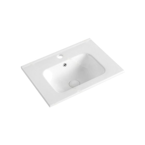 LT-766B white countertop-basins