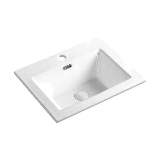 LT-767 white countertop-basins