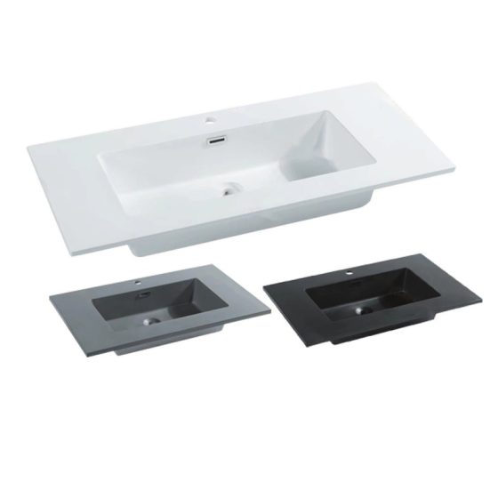 LT-774 white countertop-basins