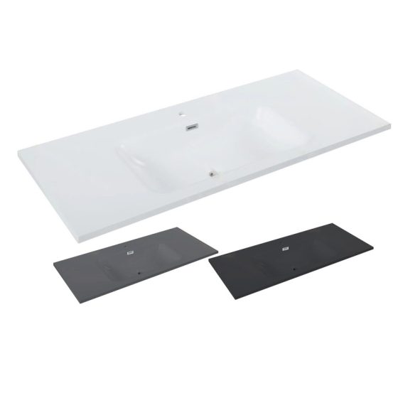 LT-781 white countertop-basins