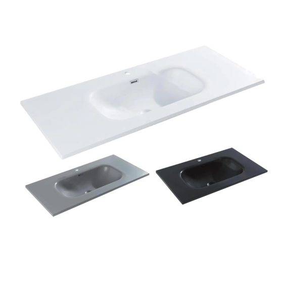 LT-782 white countertop-basins