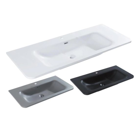 LT-783 white countertop-basins