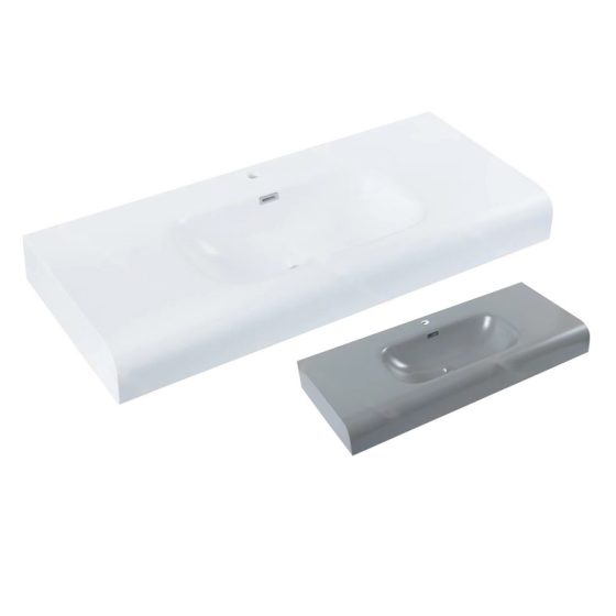 LT-787 white countertop-basins